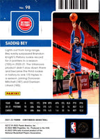 2021 Panini Contenders Ticket Saddiq Bey #98