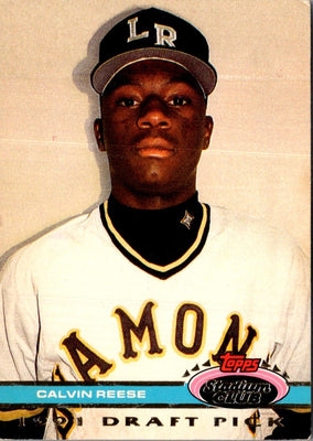 1992 Stadium Club Dome Calvin Reese #151 Rookie