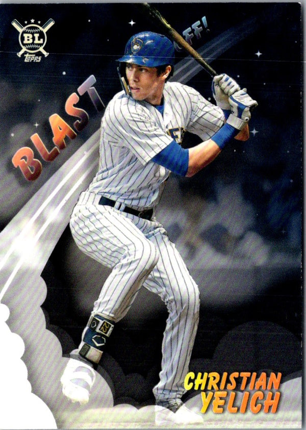 2019 Topps Big League Blast Off! Christian Yelich #BO-7