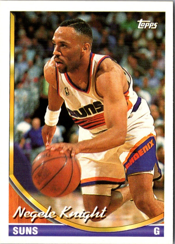 1993 Topps Gold Negele Knight #167