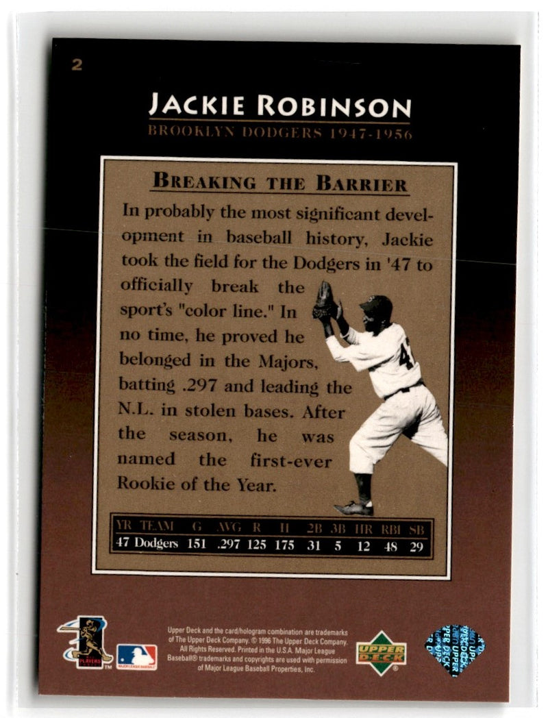 1997 Upper Deck Jackie Robinson