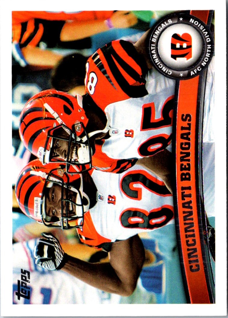 2011 Topps Cincinnati Bengals (Chad Ochocinco/Reggie Kelly)