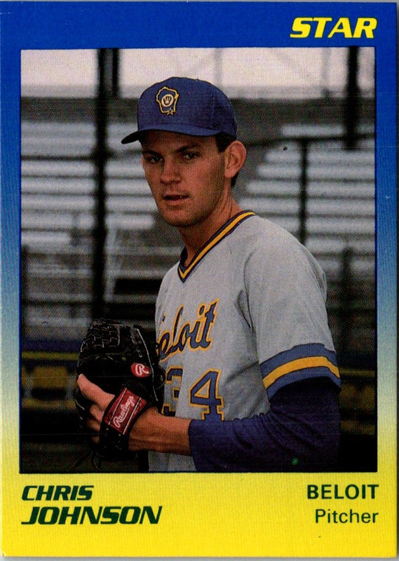 1989 Star Beloit Brewers I Chris Johnson #10