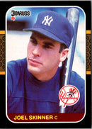 1987 Donruss Joel Skinner