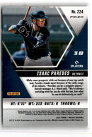 2021 Panini Mosaic Pink Camo Isaac Paredes