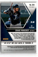 2021 Panini Mosaic Pink Camo Isaac Paredes #224