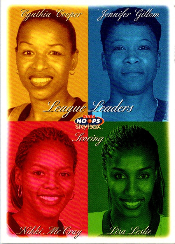 1999 Hoops WNBA Cynthia Cooper/Jennifer Gillom/Lisa Leslie/Nikki McCray #7