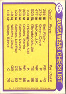 1979 Topps Ricky Bell/Morris Owens/Cedric Brown/Lee Roy Selmon