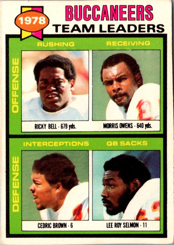 1979 Topps Ricky Bell/Morris Owens/Cedric Brown/Lee Roy Selmon #526