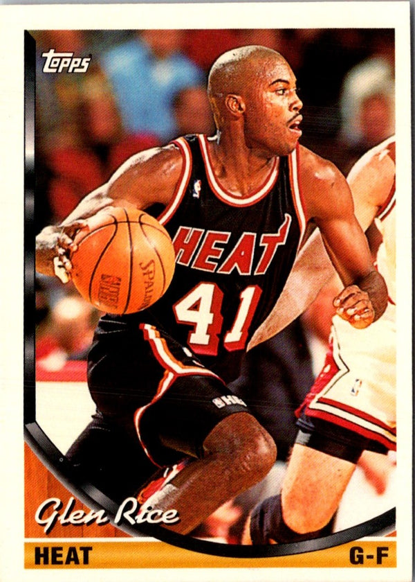 1993 Topps Gold Glen Rice #337