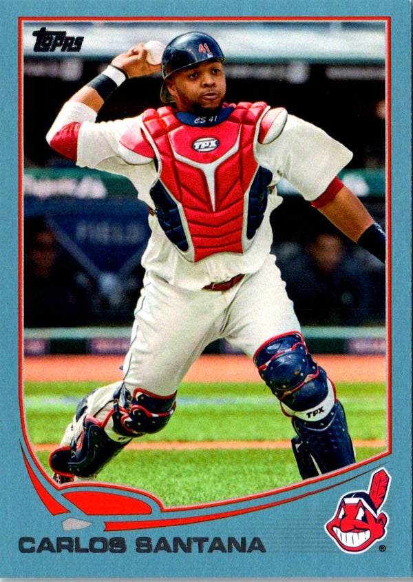 2013 Topps Carlos Santana #141