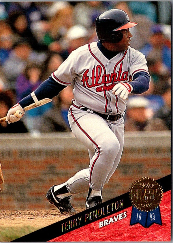 1993 Leaf Terry Pendleton #387