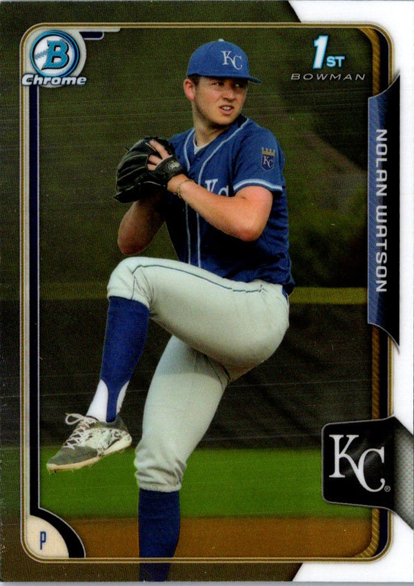 2015 Bowman Draft Picks & Prospects Chrome Nolan Watson #110