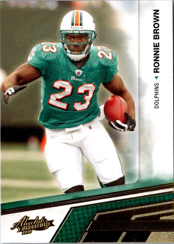 2010 Panini Absolute Memorabilia Ronnie Brown #53