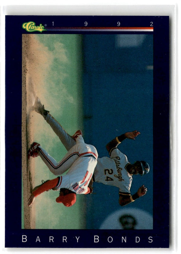 1992 Classic Game Barry Bonds #155