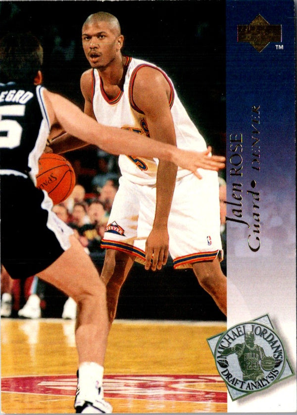 1994 Upper Deck Jalen Rose #184