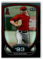 2015 Bowman Scouts Top 100 Sean Newcomb #BTP-93