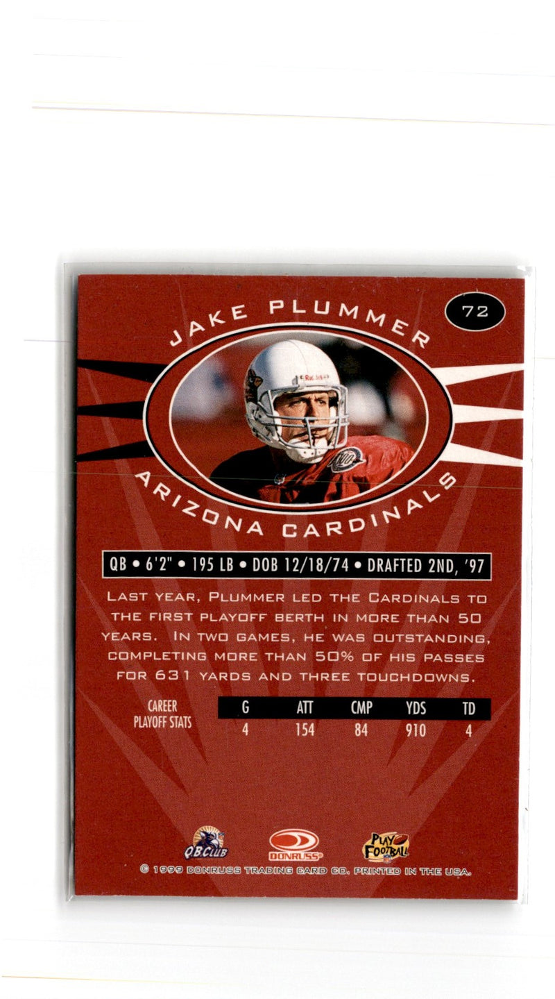 1999 Donruss Preferred QBC Jake Plummer