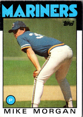 1986 Topps Mike Morgan #152