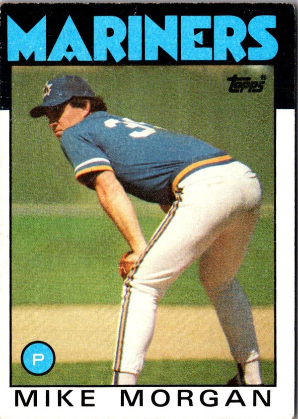 1986 Topps Mike Morgan #152