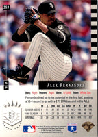 1993 SP Alex Fernandez #253