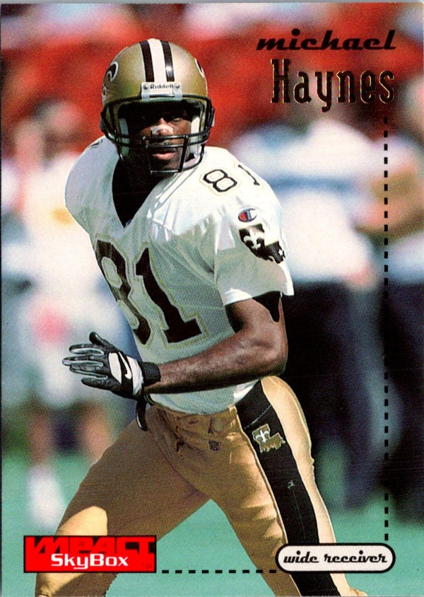 1996 SkyBox Impact Michael Haynes #91