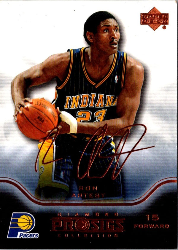 2004 Upper Deck Pro Sigs Ron Artest #33