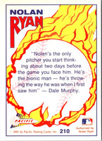 1991 Pacific Nolan Ryan Texas Express I The Fast Ball Grip #41