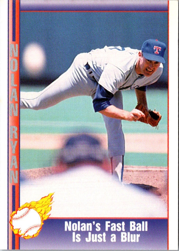 1991 Pacific Nolan Ryan Texas Express I The Fast Ball Grip #41