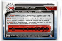 2019 Bowman Chrome Prospects Hunter Greene #BCP-51