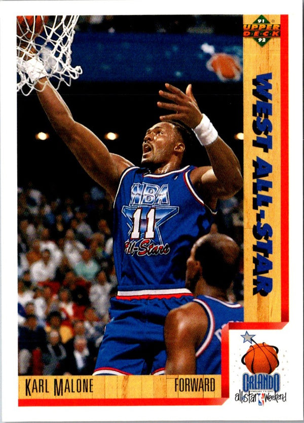 1991 Upper Deck International Italian Karl Malone #18