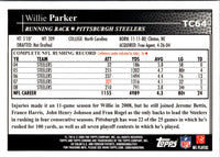 2009 Topps Chrome Willie Parker #TC64
