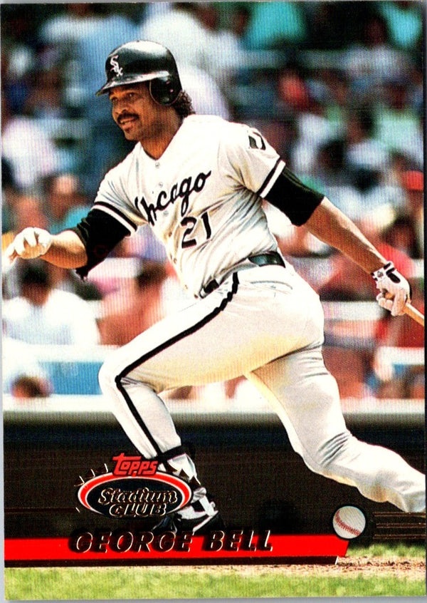 1993 Stadium Club George Bell #330