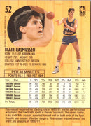 1991 Fleer Blair Rasmussen