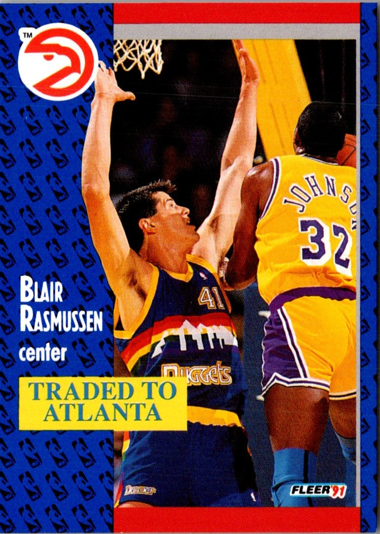 1991 Fleer Blair Rasmussen