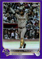2022 Topps Chrome Update Purple Refractor Jurickson Profar #USC118