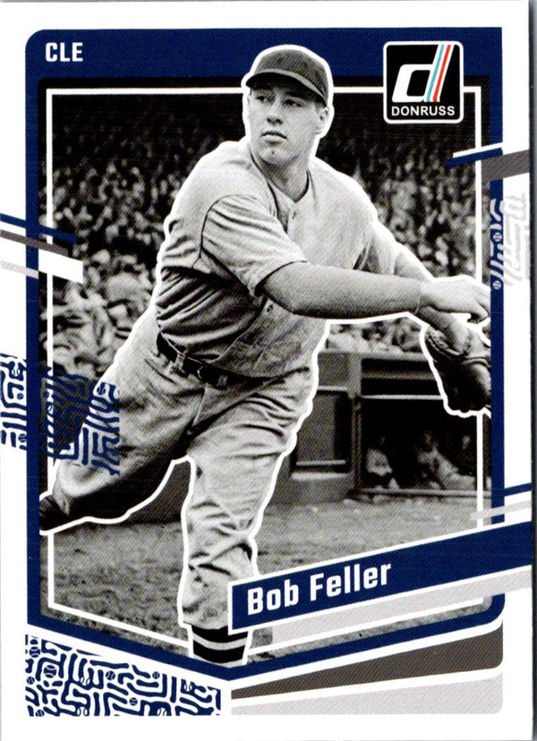 2023 Donruss Holo Blue Bob Feller #165