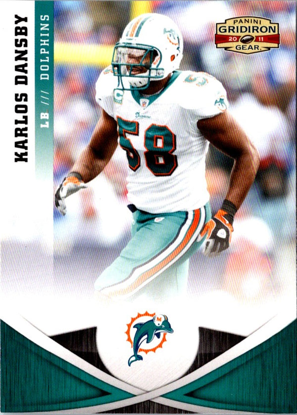 2011 Panini Gridiron Gear Karlos Dansby #14