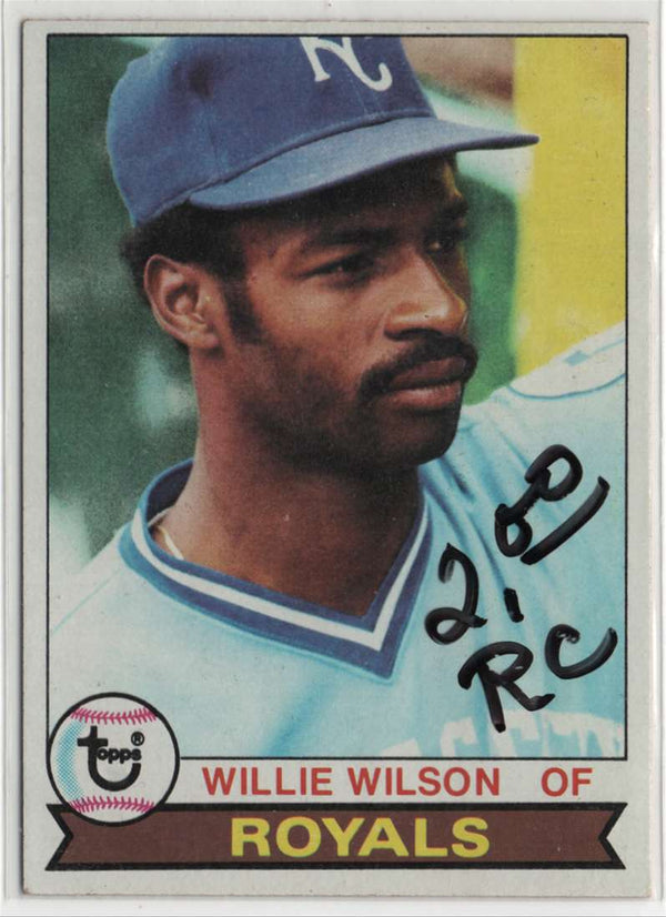 1979 Topps Willie Wilson #409 Rookie