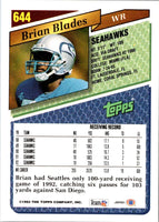 1993 Topps Brian Blades #644