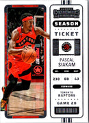2022 Panini Contenders Game Ticket Red Pascal Siakam