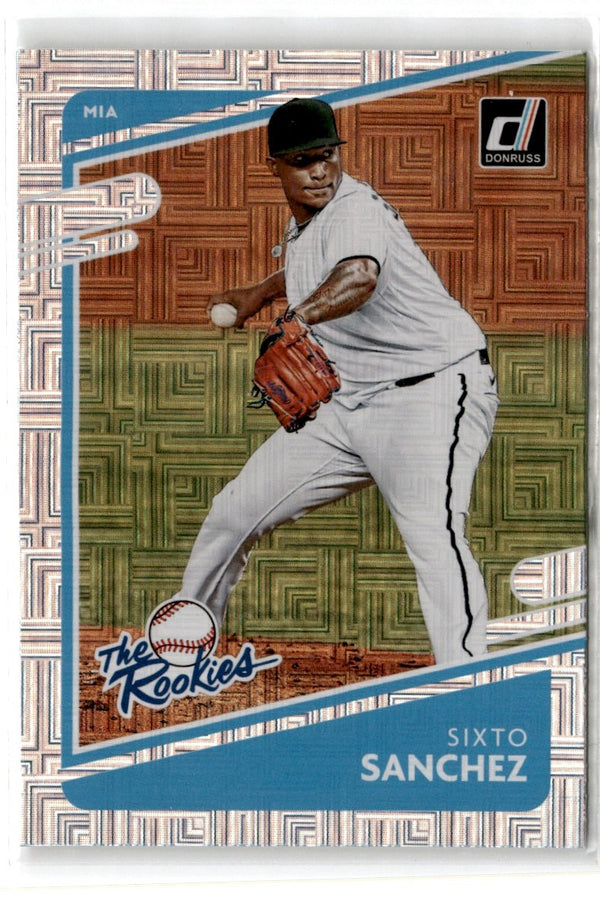 2021 Donruss The Rookies Sixto Sanchez #TR8