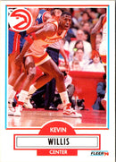 1990 Fleer Kevin Willis