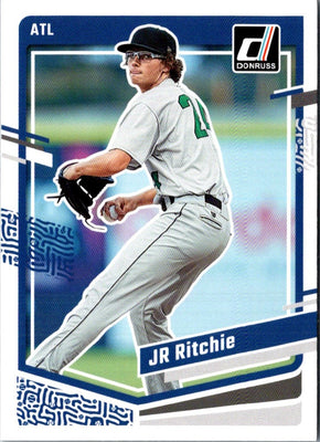 2023 Donruss Holo Blue JR Ritchie #122