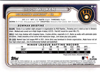 2024 Bowman Prospects Brock Wilken #BP-86