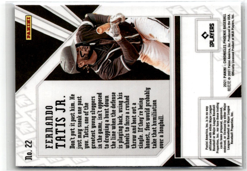 2021 Panini Chronicles Phoenix Fernando Tatis Jr.