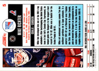 1992 Score Mike Richter #5