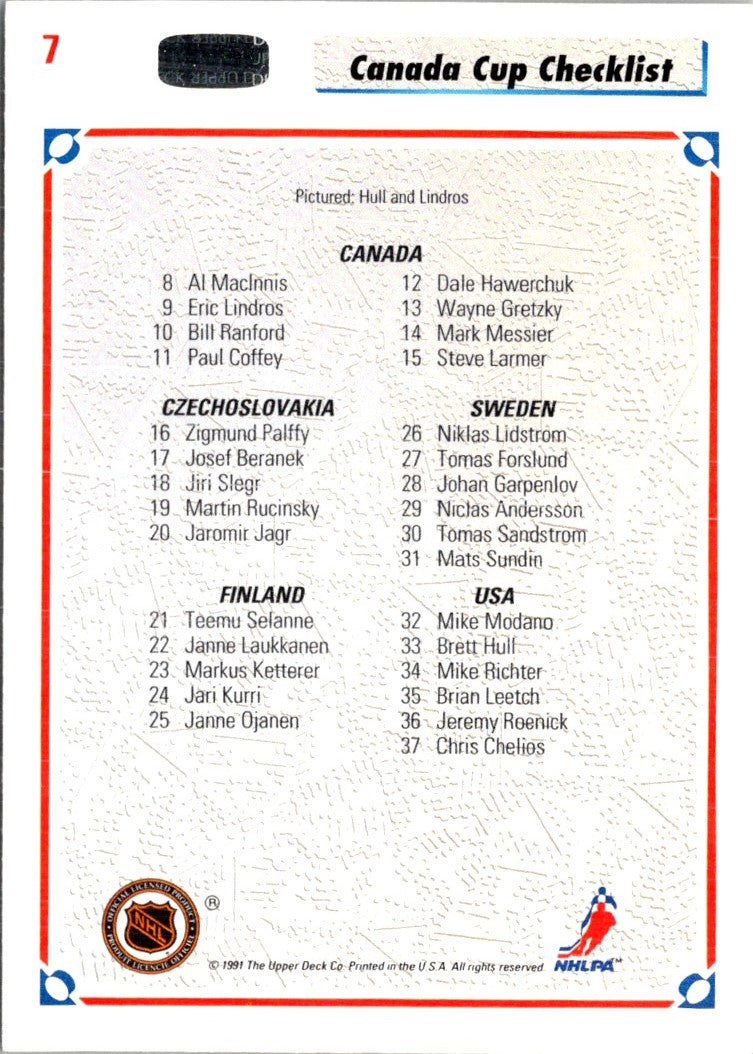 1991 Future Trends Canada â€™72 Team Canada