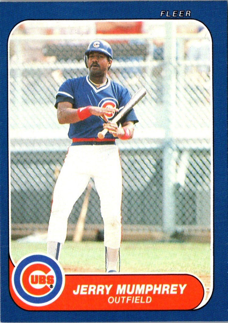 1986 Fleer Update Jerry Mumphrey