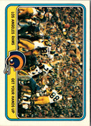 1981 Fleer Team Action Los Angeles Rams Defense